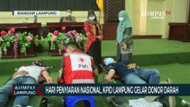 Sambut Hari Penyiaran Nasional, KPID Lampung Gelar Donor Darah