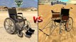 GTA 5 WHEELCHAIR VS GTA SAN ANDREAS WHEELCHAIR - WHICH IS BEST_