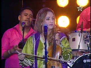 زينة الداودية في مهرجان الراي Zina Daoudia Festival du Rai_
