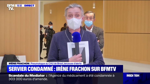 Procès du Mediator: pour Irène Frachon, les sanctions pénales restent scandaleusement faibles et frustrantes