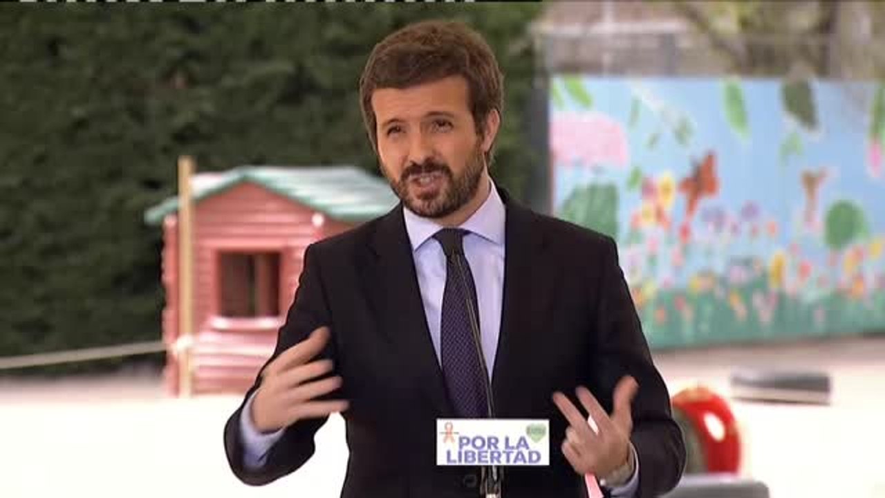 Casado anuncia que si gobiernan derogarán la ley Celaá por ir "en contra de la calidad educativa"