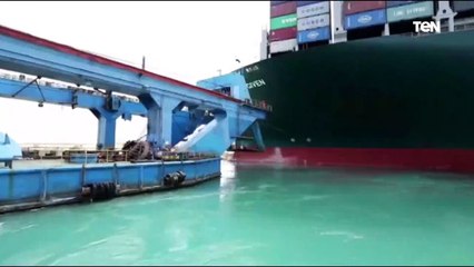 من الجنوح والتعطيل إلى التعويم.. جهود هيئة قناة السويس لتعويم السفينة الجانحة