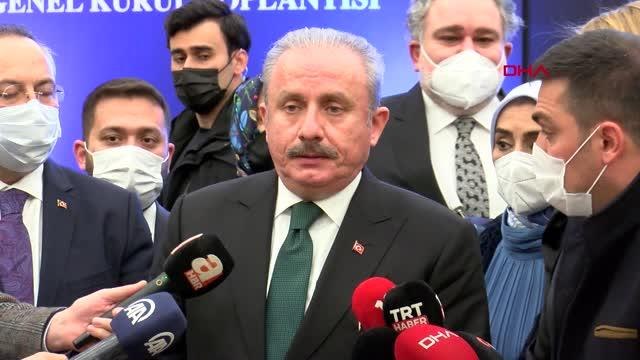 TBMM BAŞKANI ŞENTOP'TAN MONTRÖ AÇIKLAMASI