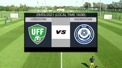 RELIVE: enda TOUR Antalya Cup 2021 - U21 NT Matches: UZB U21 v KAZ U21
