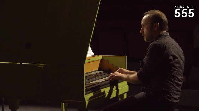Scarlatti : Sonate pour clavecin en mi mineur K 203 L 380, par Bertrand Cuiller - #Scarlatti555