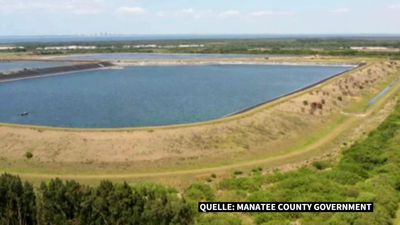 Kein zweites Leck in undichtem Abwasserbecken in Florida