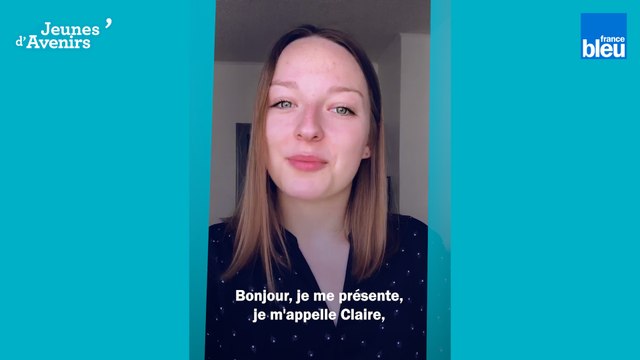 Claire, 21 ans, en recherche d'une alternance en ressources humaines