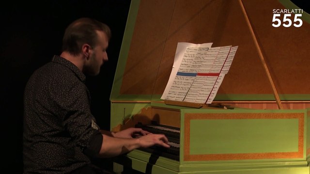 Scarlatti : Sonate pour clavecin en Ré Majeur K 401 L 265, par Bertrand Cuiller - #Scarlatti555