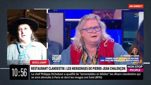EXCLU - Regardez les preuves des mensonges de Pierre-Jean Chalençon révélées ce matin dans Morandini Live : Il y avait 40 personnes - VIDEO