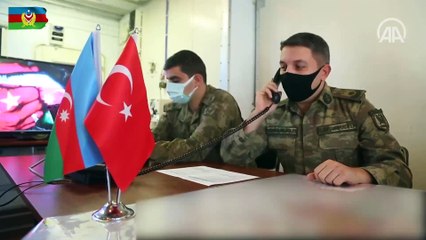 Azerbaycan ve Türk ordularının muhabere birlikleri ortak tatbikata başladı