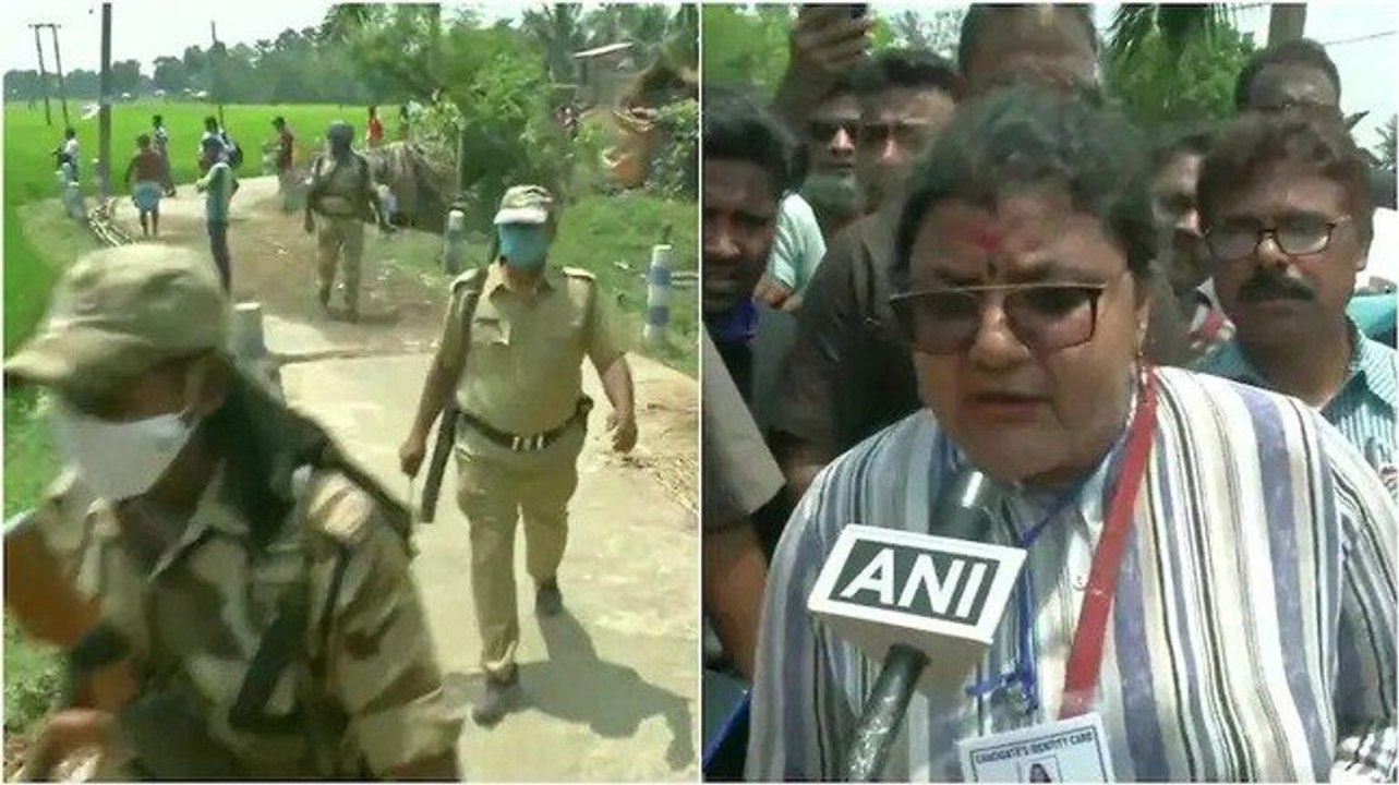 West Bengal polls: Arambagh TMC candidate attacked with bricks