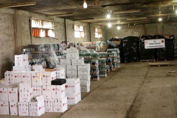 Kümes görünümlü kaçak içki imalatına baskın