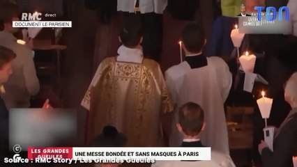 Confinement : une gigantesque foule présente pour la messe fait débat