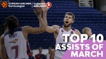 Turkish Airlines EuroLeague, Top 10 Assists of March!