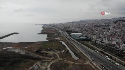 Deniz kenti Trabzon'un sahilindeki 5 yıllık değişim