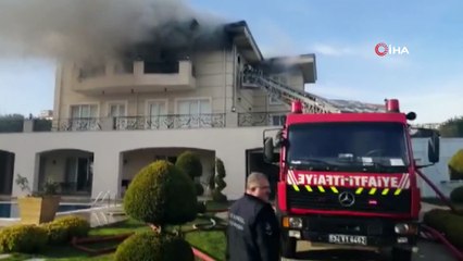 Büyükçekmece’de yangın çıkan villanın Mısırlı işadamına ait olduğu ortaya çıktı