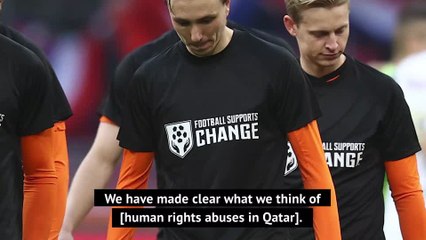 Netherlands urge other nations to join in Qatar protests