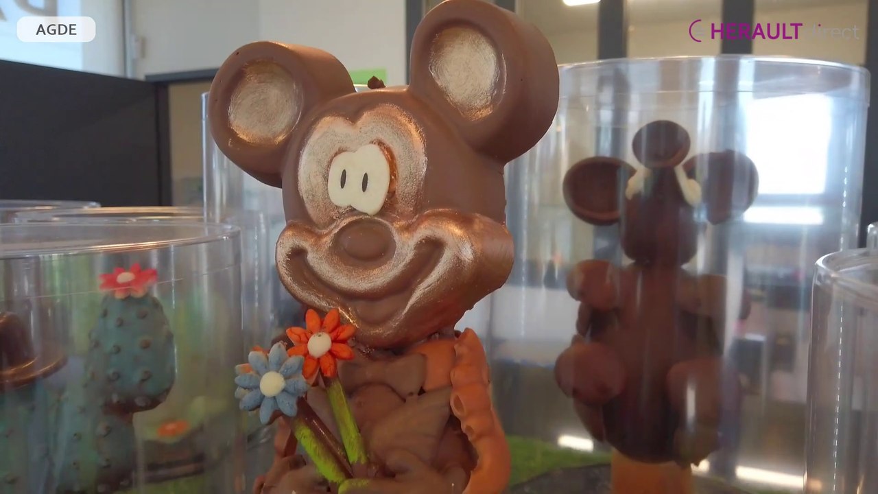 Un large choix de chocolats pour Pâques à La Vague Gourmande.
