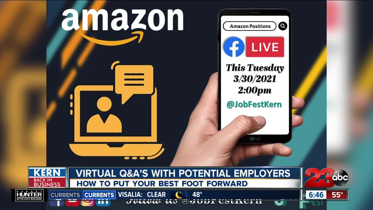 KERN BACK IN BUSINESS: Virtual Q&A’s with potential employers