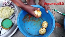 Eggs potato curry cooking by village children village children cooking Eggs potato curry