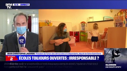 Story 5 : "Je vous demande de décider la fermeture immédiate des écoles en Seine-Saint-Denis", Jean-Christophe Lagarde - 29/03