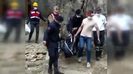 Artvin'deki Cehennem Deresi Kanyonu'nda şüpheli ölüm