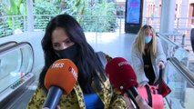 Rocío Flores y Olga Moreno visitan un despacho de abogados tras llegar a Madrid