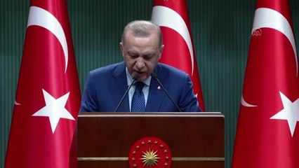 Son dakika haberi... Cumhurbaşkanı Erdoğan: "(Kovid-19) Vaka, hasta ve vefat sayılarının artması, bizi mevcut uygulamaları gözden geçirmeye mecbur bırakmaktadır."