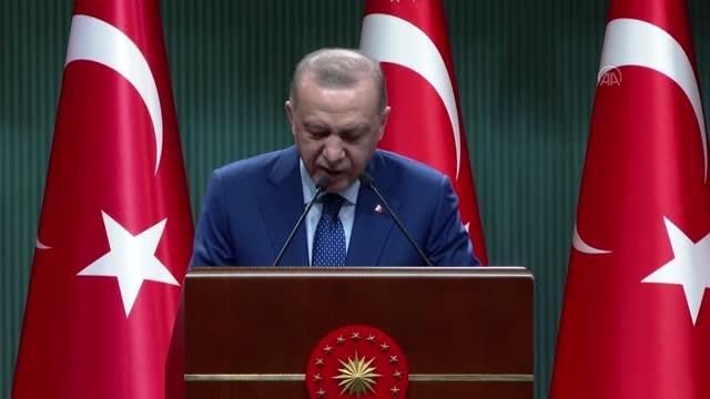 Son dakika haberi... Cumhurbaşkanı Erdoğan: (Kovid-19) Vaka, hasta ve vefat sayılarının artması, bizi mevcut uygulamaları gözden geçirmeye mecbur bırakmaktadır.