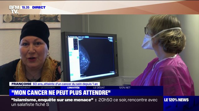 Il y a eu un report pour le diagnostic : Françoise, atteinte d'un cancer du sein depuis un an témoigne