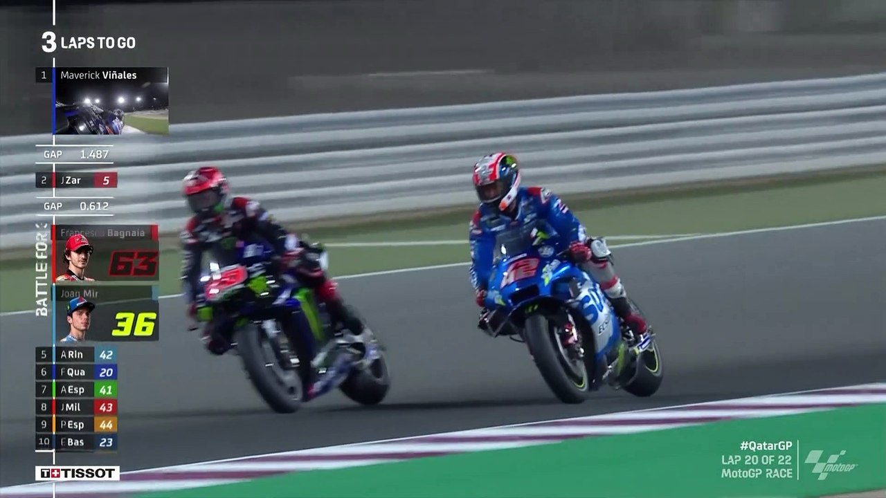 Maverick Vinales wins MotoGP season opener in Qatar