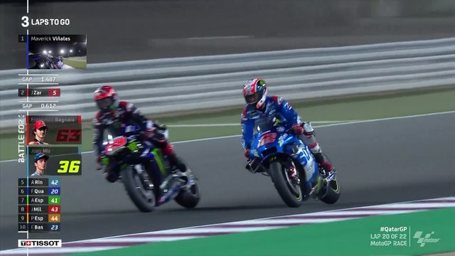 Maverick Vinales wins MotoGP season opener in Qatar