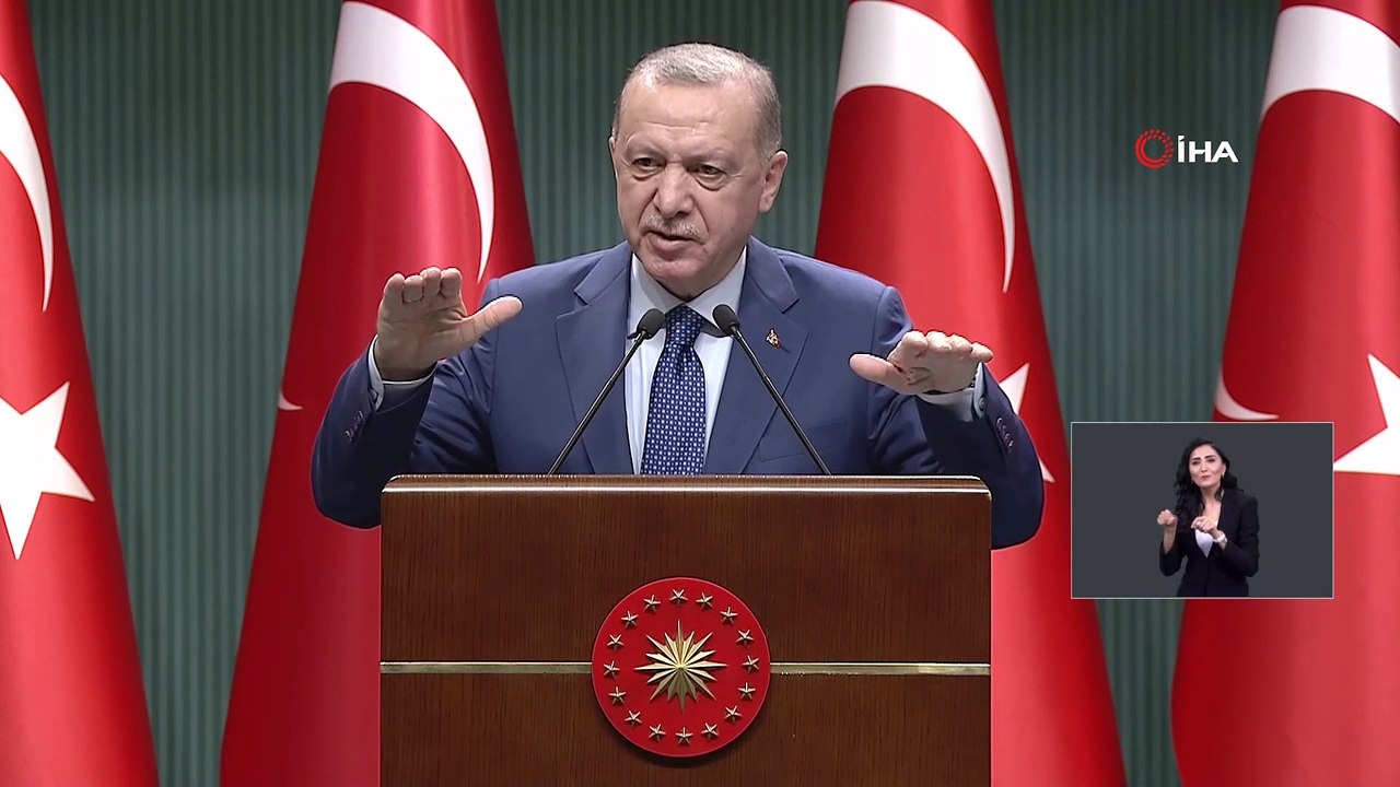 Cumhurbaşkanı Erdoğan yeni kısıtlamaları açıkladı