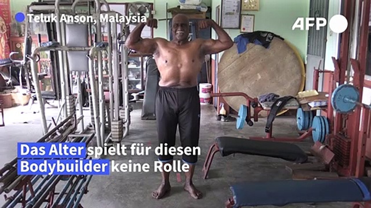 Bodybuilder mit 72