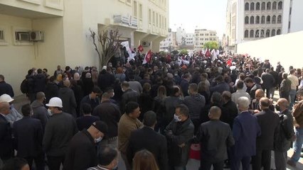 Yüzlerce mühendis maaşlarına zam talebiyle gösteri düzenledi