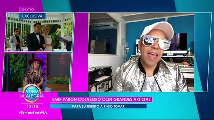 Emir Pabón nos cuenta todo sobre el disco homenaje que hizo de Rigo Tovar. | Venga La Alegría