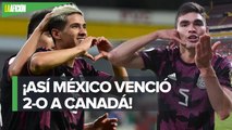 ¡México llamando a Tokio! El Tri se va a los Juegos Olímpicos tras vencer a Canadá