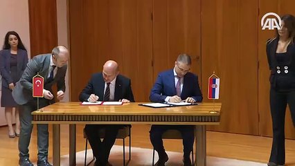 Bakan Soylu: Sırbistan, 15 Temmuz'da tereddütsüz bir duruş sergiledi