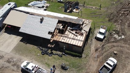 Texas woman narrowly survives deadly tornado