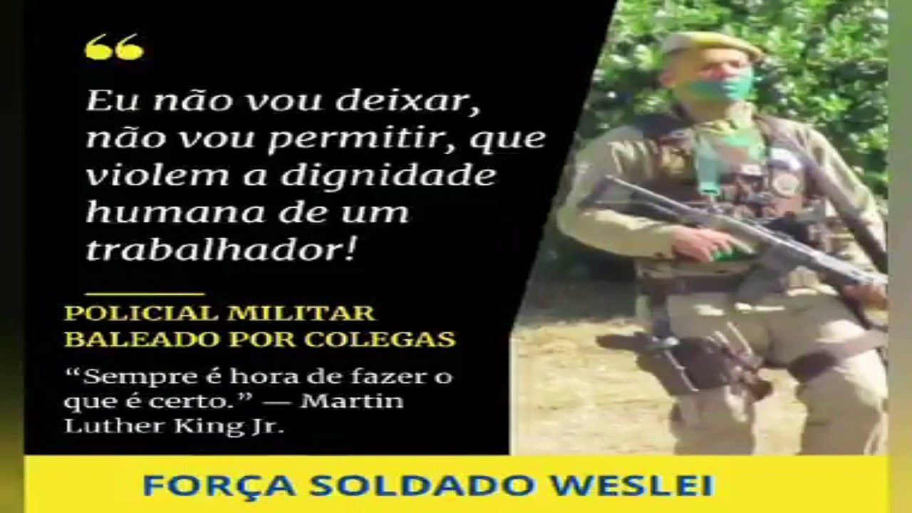 Duro desabafo de Miro Veloso sobre PM morto na Bahia "Governador , Miserável, Comunista, petista"