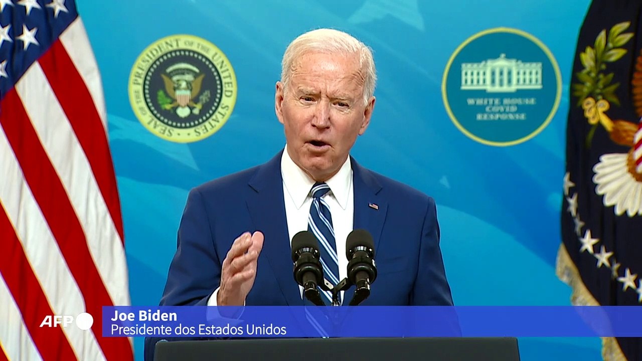Biden: 'Estamos longe de vencer a guerra contra a Covid-19'