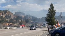 Growing wildfire leads to evacuations and closures near Mount Rushmore