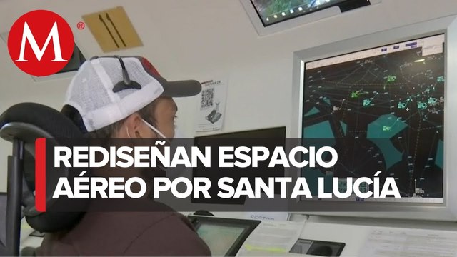 Rediseñan espacio aéreo del aeropuerto internacional de la Ciudad de México