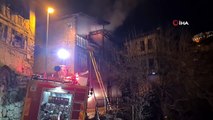 Safranbolu'da iki katlı ahşap evde çıkan yangın tarihi evlere sıçramadan söndürüldü