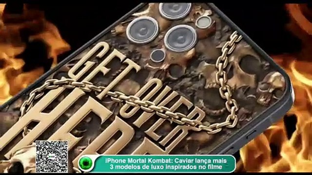 iPhone Mortal Kombat: Caviar lança mais 3 modelos de luxo inspirados no filme