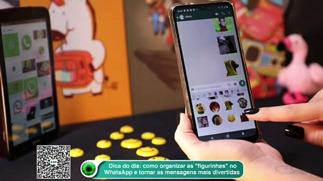 Dica do dia: como organizar as figurinhas no WhatsApp e tornar as mensagens mais divertidas