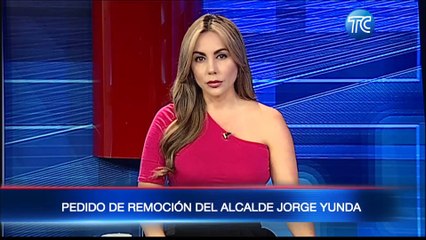 Presentan pedido de remoción contra el alcalde de Quito, Jorge Yunda