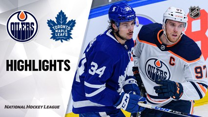 Oilers @ Maple Leafs 3/29/21 | NHL Highlights