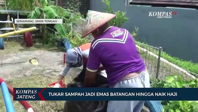 Tukar Sampah Jadi Emas Batangan Hingga Naik Haji