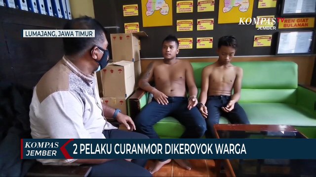 Tertangkap Basah Curi Motor, 2 Pelaku Curanmor Dikeroyok Warga